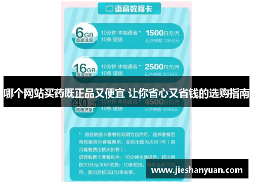 哪个网站买药既正品又便宜 让你省心又省钱的选购指南